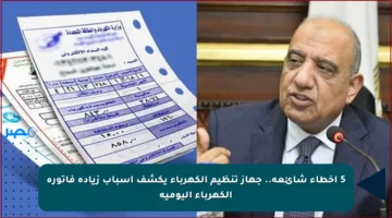5 أخطاء شائعة.. جهاز تنظيم الكهرباء يكشف أسباب زيادة فاتورة الكهرباء اليومية